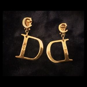 Original Christian Dior clip on earrings